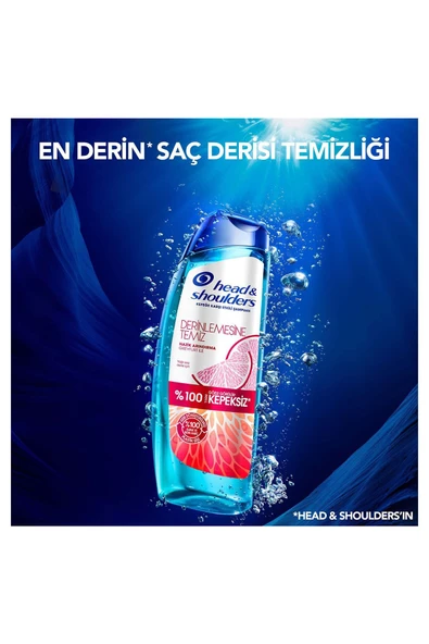 Head & Shoulders Derinlemesine Temiz Şampuan Nazik Arındırma 300 ml - 3
