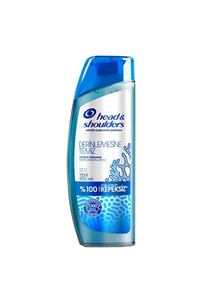 Head & Shoulders Derinlemesine Temiz Şampuan Yoğun Ferahlık 300 ml - Resim 2