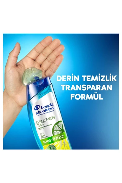 Head & Shoulders Derinlemesine Temiz Şampuan Yağlanma Kontrolü 300 ml - 5