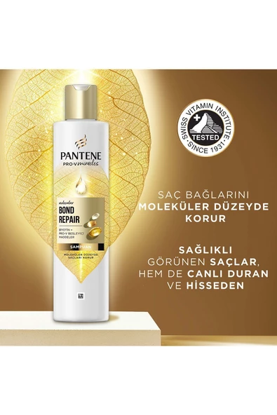 Pantene Pro-V Bond Repair Şampuan Yıpranmış Saçlar İçin 250 ml - Resim 5