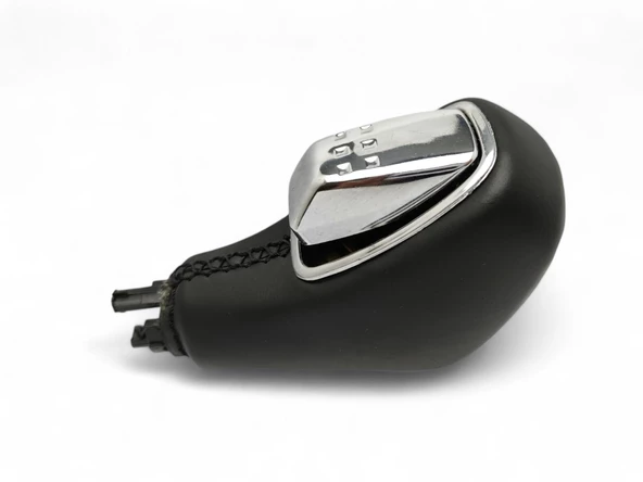 Fluence Otomatik Vites Topuzu - Renault Megane 3 Siyah Nikelaj Parlak 328655011R - Resim 5