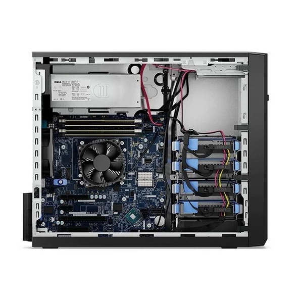 DELL T150 PET150CM2_V2 E-2314 2x16gb 2x2tb 365w 5U Tower Sunucu PERC H355 Adapter, Full Height - Resim 2