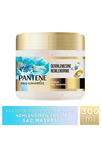 Pantene PRO-V Miracles Hydra Glow Nemlendirici Maske Kuru Saçlar için 300ML