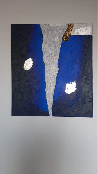 modern yağllı boya tablo - 2