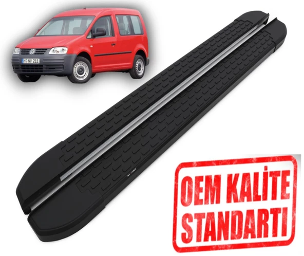 CADDY 2003 2004 2005 2006 2007 2008 2009 2010 2011 2012 2013 2014 2015 ARACA ÖZEL NEVADA SİYAH YAN BASAMAK ürün görseli 1