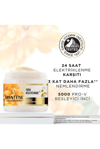 Pantene Pro-V Frizz No More Elektriklenme Karşıtı Saç Maskesi 300 ml - 5