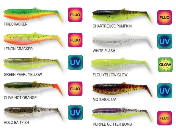 Savage Gear Cannibal Shad 10cm 9gr Suni Balık