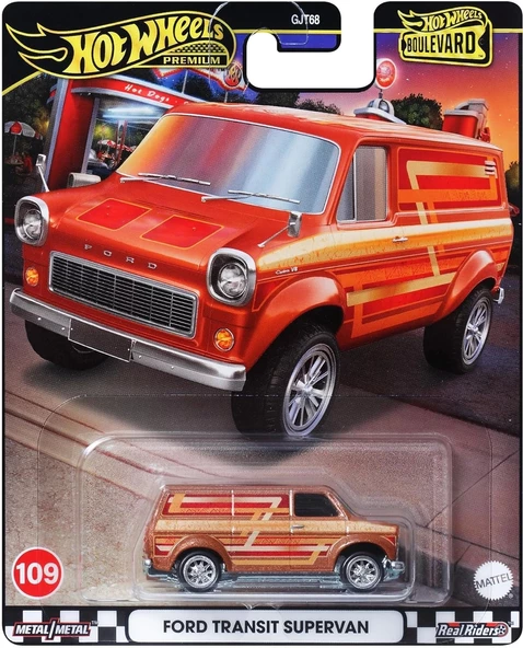 Hot Wheels Boulevard-Ford Transit Supervan - HRT76 - 2
