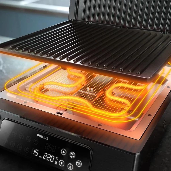 Phılıps Hd6307/70 Izgara ve Tost Makinesi - 3