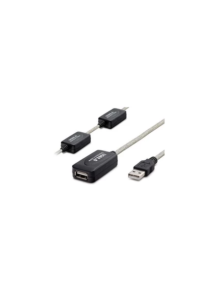 Hadron USB UZATMA KABLOSU 25 METRE 480MBPS SİNYAL TEKRARLAYICI USB UZATMA KABLOSU HN4586