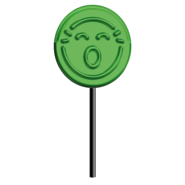 PİXİPOPS Kabartmalı Yüz İfadeli, Dil Boyayan Yassı Lolipop 6,2 Grx150adet/1 Kutu - 4