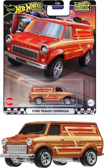 Hot Wheels Boulevard-Ford Transit Supervan - HRT76