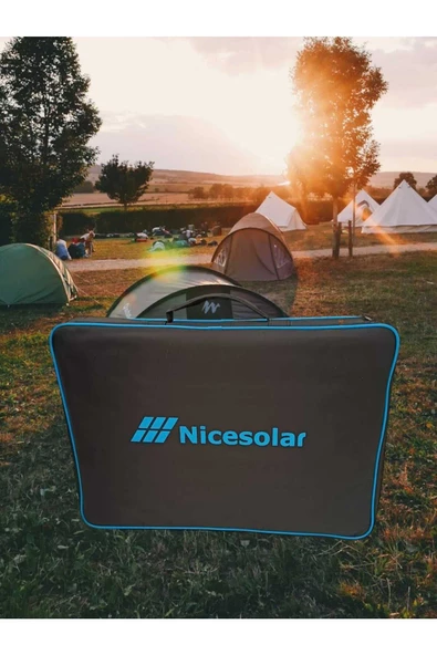 Nicesolar Panel, Taşınabilir 100W Güneş Paneli Kiti, Su Geçirmez Solar Panel, Solar Panel - 3