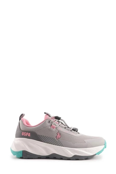 U.S Polo Assn. LOREN WMN 4PR 101816237 Kadın Spor Ayakkabı Gri Pembe 36-40 - 2