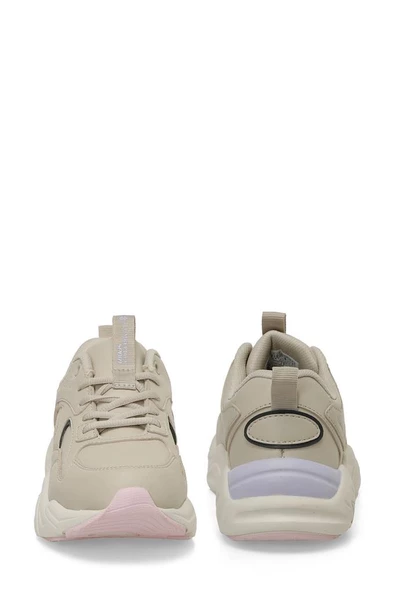 Lumberjack DAKOTA PU 4PR 101783244 Kadın Sneaker Ayakkabı Kum 36-40 - 5