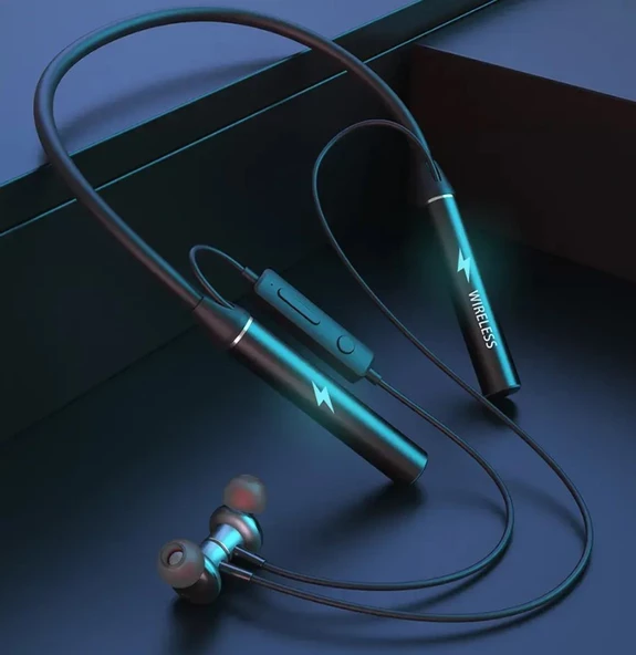 GYM530 Mikrofonlu Manyetik Sporcu Bluetooth Kulaklık - 2