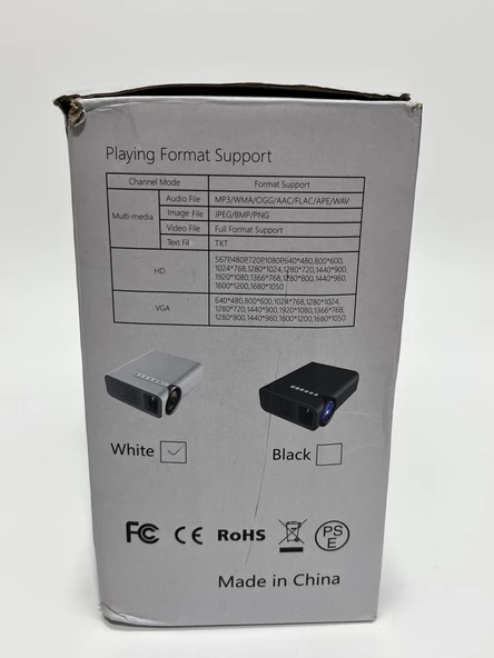 YG530 Wireless 1080P Mini Led Projeksiyon Cihazı - 10