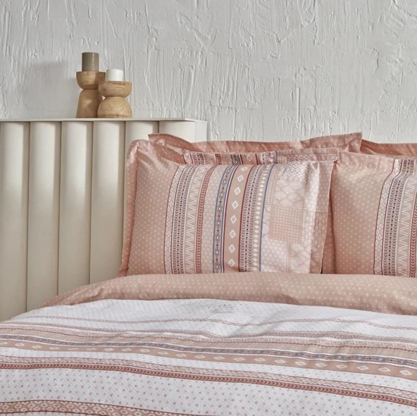 Karaca Home Keira Somon Çift Kişilik Pike Takımlı Summer Set - 4