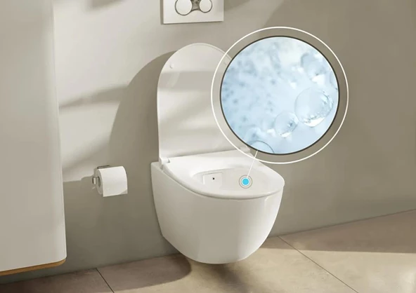 Vitra Sento Kanallı Asma Klozet Beyaz + Vitra Slim Yavaş Kapanır Kapak - 6