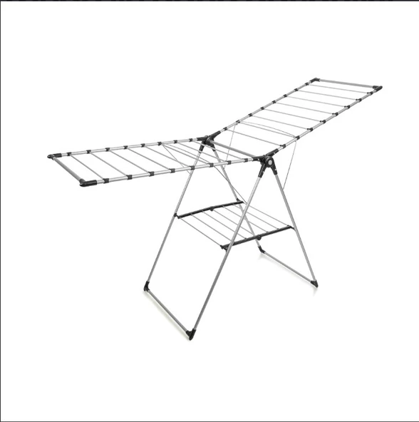 Perilla Gri Mega Alüminyum Çamaşır Kurutmalık - 2