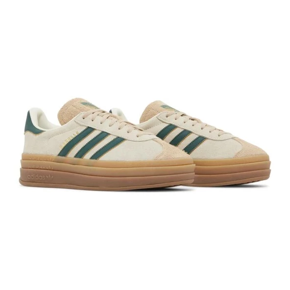 adidas Gazelle Bold Cream Collegiate Green - 2