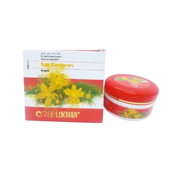 Tabib Lokman Sarı Kantaron Kremi 100ML 1Adet, Lokman Aktar