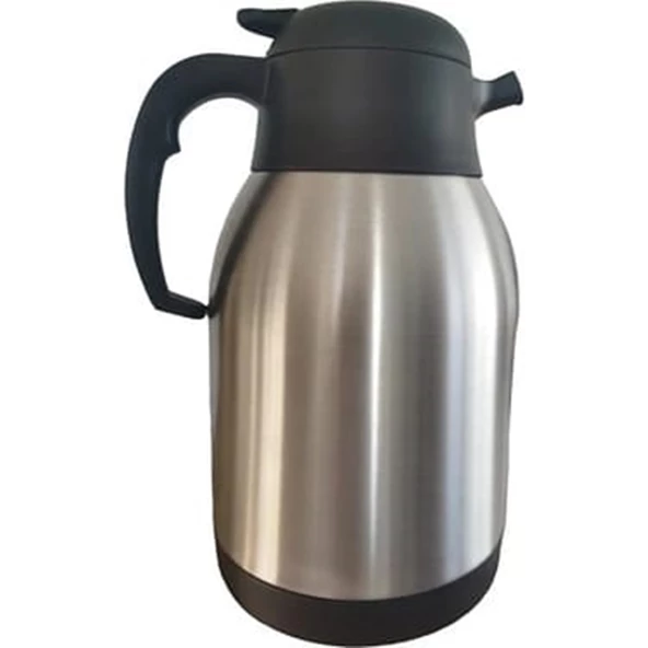 Çelik Çay Termosu Piknik ve Kamp Termosu 2 Litre - 3