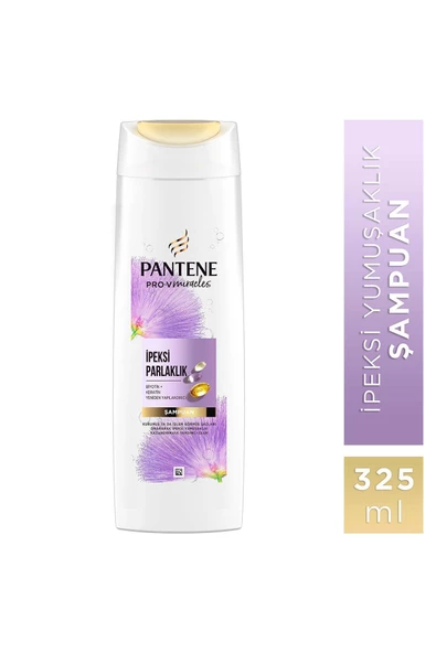 Pantene PRO-V Miracles İpeksi Parlaklık Şampuan İşlem Görmüş Saçlar için 325ML