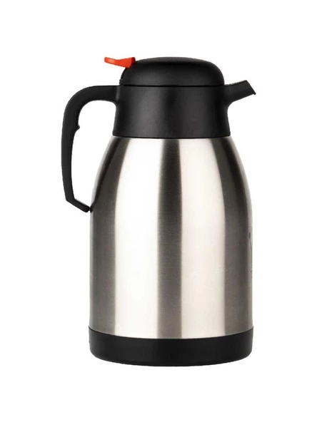 Çelik Çay Termosu Piknik ve Kamp Termosu 2 Litre - 4