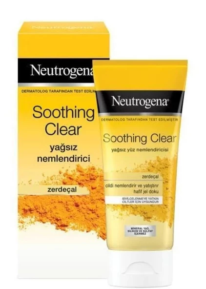 Neutrogena Soothing Clear Yağsız Nemlendirici 75ML