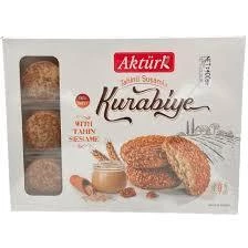 AKTÜRK TAHİNLİ SUSAMLI KURABİYE 400 G