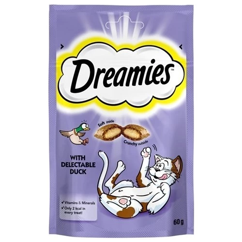 Dreamies Ördekli Kedi Ödül Maması 60 Gr x 6 Adet