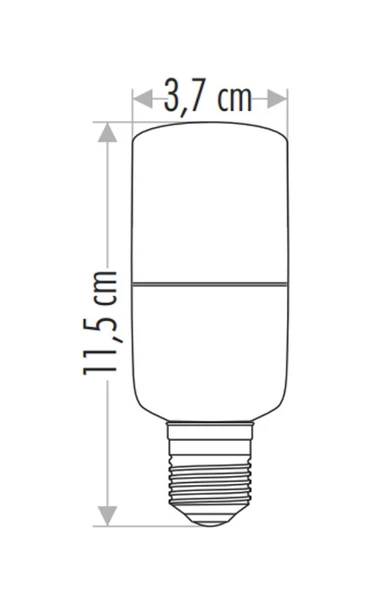 CATA CT 4091 8W Buji Led Ampul 6400K Beyaz Işık E27 Duy - Resim 2
