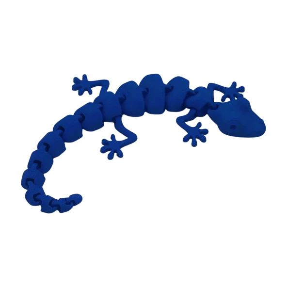 3d Hareketli Oyuncak Kertenkele- Lacivert - Resim 2