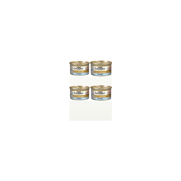 Gourmet Gold Kıyılmış Ton Balıklı Yaş Kedi Maması 85 gr x 4'lü Paket