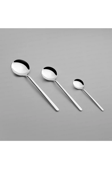 Nehir sofia çatal kaşık bıçak seti - 36 parça çatal kaşık bıçak seti takımı 6 kişilik - Resim 6