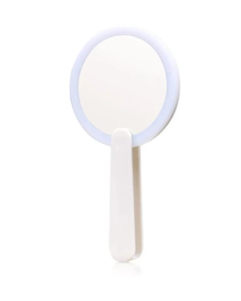 Eklips Mini Makyaj Aynası Led Beyaz - Resim 2