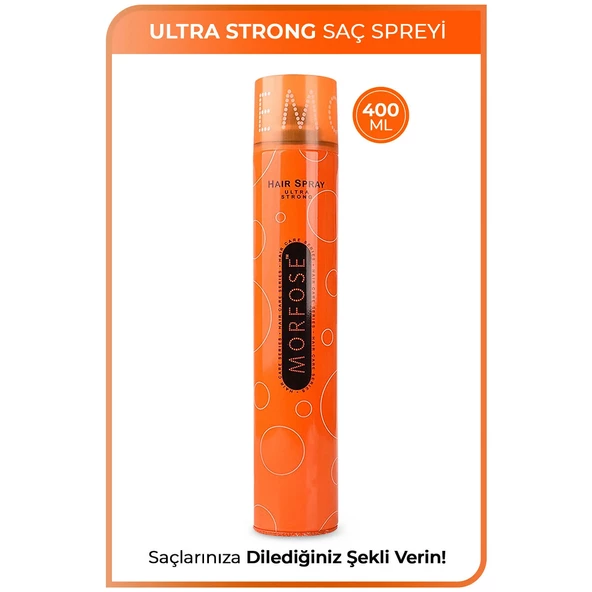 Morfose Ultra Sert 400 ml Saç Spreyi