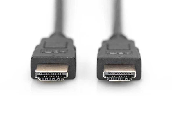 Digitus HDMI Kablo Altın Uçlu Siyah (3m) 4K - 3