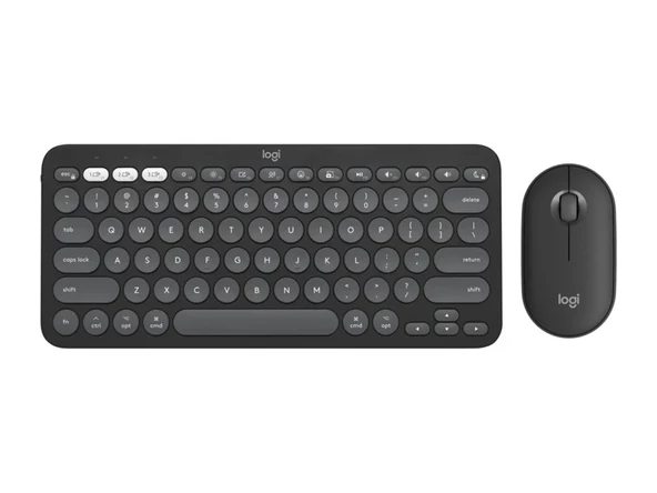 Logitech Pebble 2 Blutooth K&M Set Siyah - 2