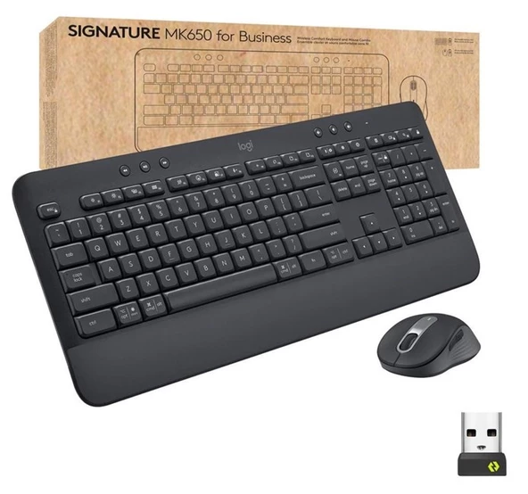 Logitech MK650 Usb/Bluetooth Kablosuz K&M Set - 4