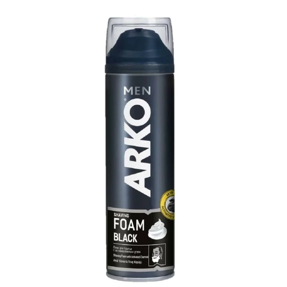 Arko Men Tıraş Köpüğü Foam Black 200 ML