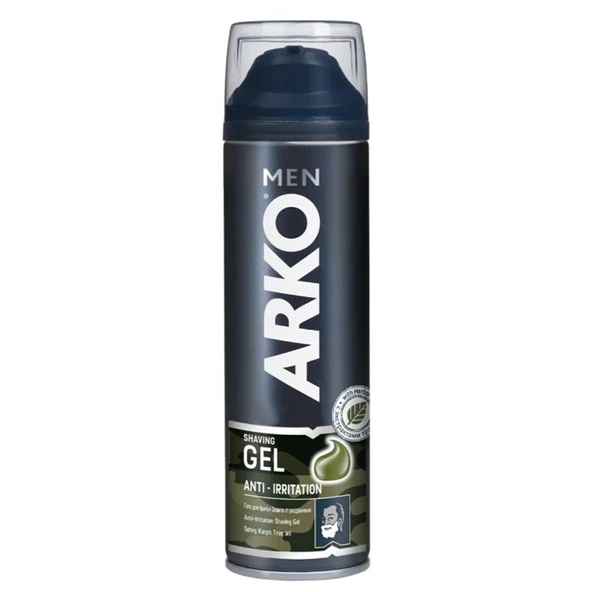 Arko Men Anti Irritation Tıraş Jeli 200 ml