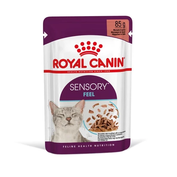 Royal Canin Sensory Feel Pouch Yaş Kedi Maması 85 Gr