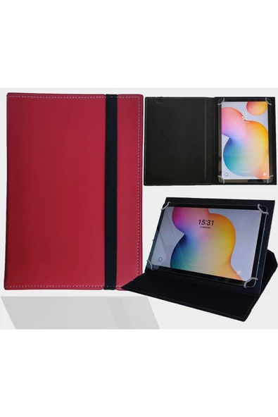 Samsung Galaxy Tab A9+ Lte Sm-X218 11'' Tablet Uyumlu Standlı Üniversal Kapaklı Tablet Kılıfı