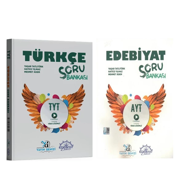 Yayın Denizi TYT Türkçe ve AYT Edebiyat Soru Bankası Seti 2 Kitap - 1