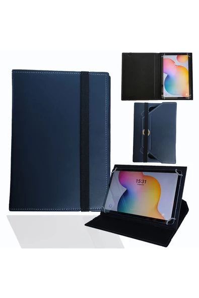 Hometech Quad Tab - 7.9"  Tablet Uyumlu Standlı Üniversal Kapaklı Tablet Kılıfı