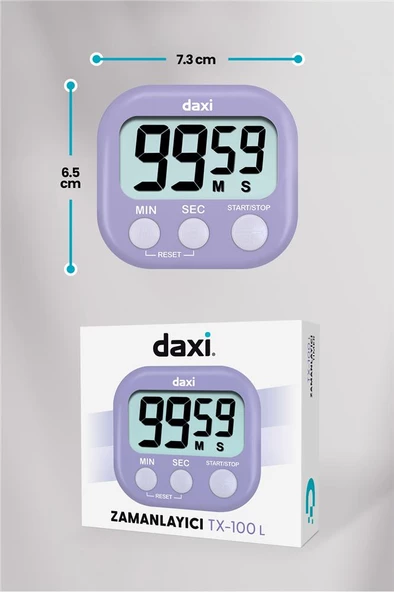 Daxi TX-100 Lila Kronometre - 2