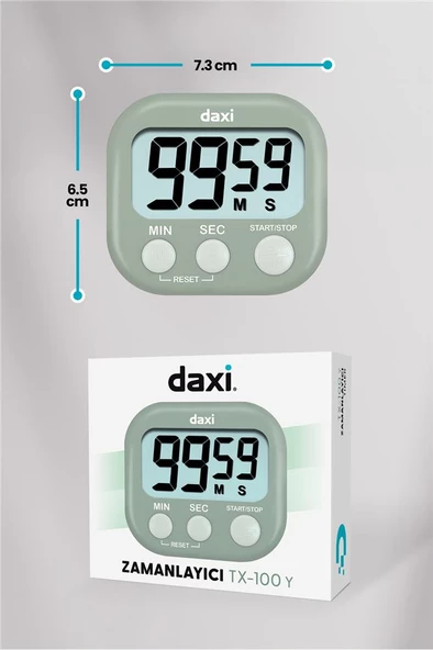 Daxi TX-100 Mint Yeşil Kronometre - 2