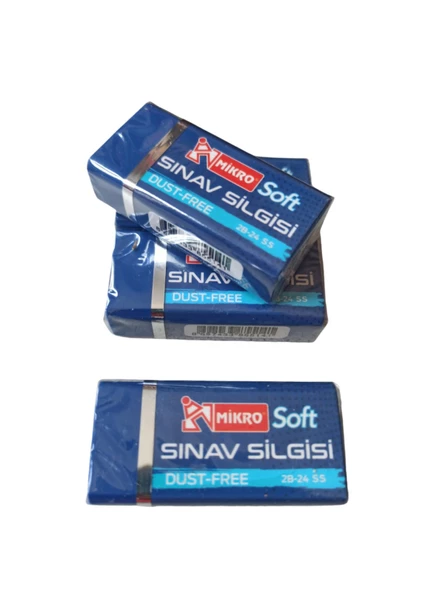 mikro sınav silgisi 4 adet - 2